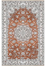 Resim Dijital Baskılı, Yıkanabilir, Yumuşak Dokulu Çocuk Ve Yetişkin Seccade S-dot-124-3 Kahverengi 