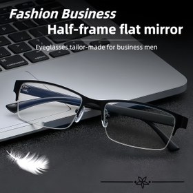 Resim İş Yapan Erkekler ve Kadınlar İçin Şık Bir Çift Gözlük, Değiştirilebilir Lenslere Yer Veren, Premium TR90 Malzemeden Üretilmiş, Hafif ve Rahat, Unisex Tasarım -- Klasik Reçetesiz Gözlükler. 