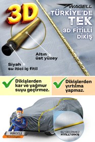 Resim Budge Hyundai Kona Uyumlu X300 PRO Araba Brandası Miflonlu Branda Oto Çadır Örtü 