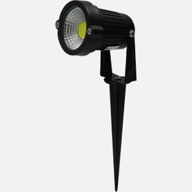 Resim Erk 7W Metal Kazıklı Çim Armatürü Yeşil Işık 