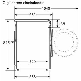 Resim Bosch WGA244ZRTR Çamaşır Makinesi 
