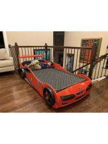 Resim İnegöl'den Eve İnegölden Eve Bmv - Arabalı Yatak, Araba Karyola - M8 Serisi - Full Işıklı, Kumandalı, Sesli 