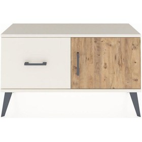 Resim Arges Şifonyer Tek Raflı Tek Çekmeceli Tek Kapaklı 88x30x48 Aytaşı-çam/aytaşı Çam/aytaşı 