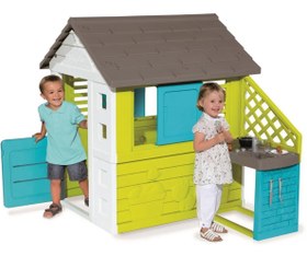 Resim Smoby Mutfaklı Sevimli Oyun Evi 810711 