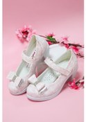 Resim Gimer - Topuklu Pembe Sarmaşık Kız Çocuk Ayakkabı - Vrkn02251... Pembe 
