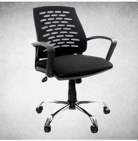 Resim Herkesemobilya Pole Krom Fileli Çalışma Koltuğu Ofis Koltuğu 