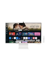 Resim Samsung Uyumlu 32" Smart Monitör LS32DM801UUXUF M8 4K Monitör 