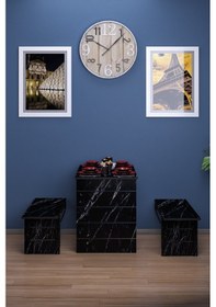 Resim Firuze 2 Tabureli Katlanabilir Duvara Monte Mutfak Balkon Dolabı 