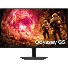 Resim Samsung Odyssey G5 32" IPS 180 Hz 1 ms QHD Pivot Gaming Monitör LS32FG502EUXUF 