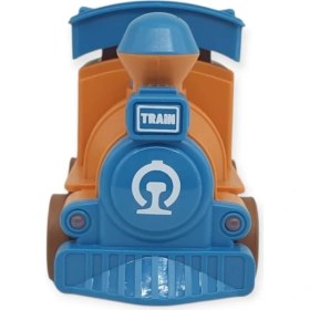 Resim Oyuncak Tren Işıklı Sesli Bas Gitsin 14CM - Mavi - 8068A 