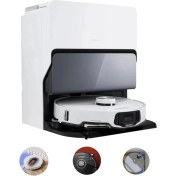 Resim Roborock S8 Maxv Ultra 10000PA Ultra Çekim Gücü | Ekstra Kenar Paspaslama Sistemi | Hepa Filtreli Premium Akıllı Robot Süpürge | Onerous Lambader! 