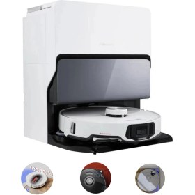 Resim Roborock S8 Maxv Ultra 10000PA Ultra Çekim Gücü | Ekstra Kenar Paspaslama Sistemi | Hepa Filtreli Premium Akıllı Robot Süpürge | Onerous Lambader! 