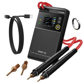 Resim FNIRSI SWM-10 Taşınabilir 5000Mah Pil Punta Kaynak Makinesi 2in1 Akıllı Renkli Ekran 