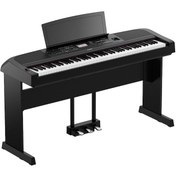 Resim Yamaha DGX-670B Dijital Grand Piyano Set (Siyah) 