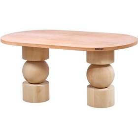 Resim Masifart Eftina 200 Lük Bohem Oval Masa Cilasız Ham Ham 