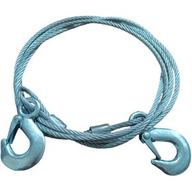 Resim Oto Aksesuarcım Karabinalı İzole Çelik Çekme Çeki Halatı 6 mm 5 Ton 3 Metre 