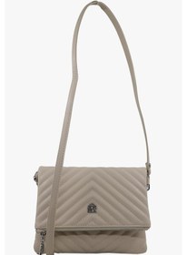 Resim Sosela 67-6020 Kadın Bej Portföy Çanta Bej 