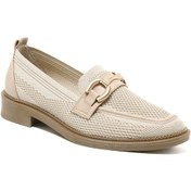 Resim Oxford Klasik Kadın Mar-25y-039-09 John May Bej Triko Bej 