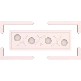 Resim Motifpiyer Tavan Spot Göbek Kenarlı-Kare-53-90 x 30 L-Dış Çıtalı 