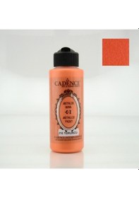 Resim Cadence Metalik Boya 210-Turuncu 120Ml 