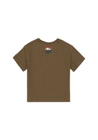 Resim U.S. Polo Assn. Erkek Çocuk Haki Bisiklet Yaka Tiört 50295428-VR027 