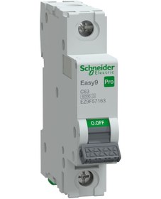 Resim Schneider Electric Pro EZ9F57163 1 Faz 63A 6 Ka C Tipi Sigorta 