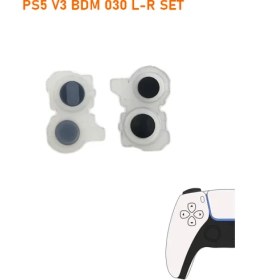 Resim Şiar Ps5 V3 Bdm 030 Kollar Ile Uyumlu L R L1 L2 R1 R2 Lastik Takımı 