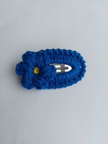 Resim Amigurumi Örgü Çıtçıt Toka Saks Mavi Tek Ebat Çok Renkli 