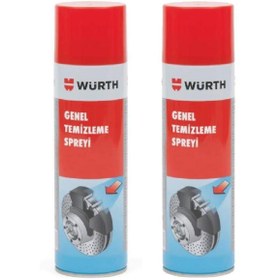 Resim Würth Fren Balata Ve Genel Temizleme Spreyi 2X 500 