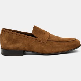 Resim Desa Erkek Taba Klasik Süet Loafer 