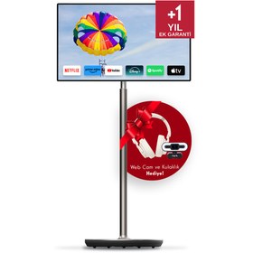 Resim Thomson Go Plus + Kulaküstü Kulaklık ve WebCam HEDİYELİ Hareketli Taşınabilir Android 32" 81 Ekran 4 