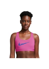 Resim Swoosh Dri-fit Pembe Bra Sporcu Sütyeni Lila 