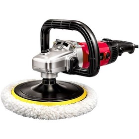 Resim Moonshop Bakır Sargı Devir Ayarlı Polisaj Makinesi 2000 Watt 180mm 12parça Set Hediyeli 