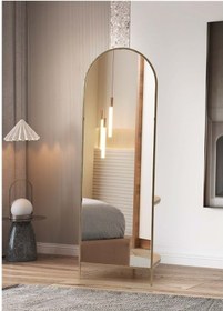 Resim Mobilgen Gold Boyalı Askılıklı Boy Aynası Gold 