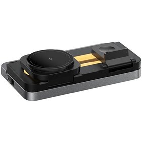 Resim Bix TPS02 Telefon TWS Kulaklık Akıllı Saat iPhone AirPods Apple Watch Uyumlu 3’in 1 15 W Kablosuz Manyetik Şarj Standı 