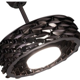 Resim Oğuzhan Bodrum Dc Motor - 58 Cm. Led Aydınlatmalı Ve Uzaktan Kumandalı Tavan Vantilatörü 