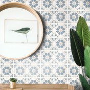 Resim Ege Seramik Kenzzi Tamensa Karo Blue 20 x 20 cm 0,48 m2 