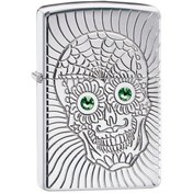 Resim Zippo Çakmak 49172 Sugar Skull Design 