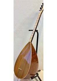 Resim Artemis Tam Profesyonel Kısa Sap Oyma Maun Bağlama 