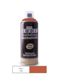 Resim Artdeco Sprey Akrilik Boya 400 Ml Bakır 986 
