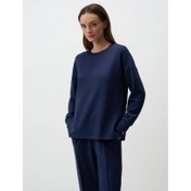 Resim Jimmy Key Kadın Oversize Modal Sweatshirt 24SSWEDENV2 (24SSWEDENV2) 