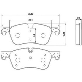 Resim Renault Austral Ön Fren Balatası Takımı 1.3tce-h5h - 410600425r - 410600995r - Mga 