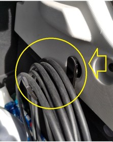 Resim Renault Zoe Uyumlu Kablo Askısı 