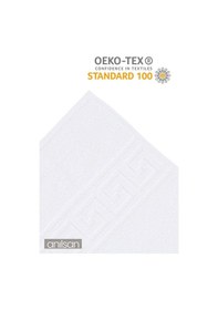 Resim %100 Pamuk 4'lü Greek Havlu Seti - 2 Adet El Havlusu Ve 2 Adet Banyo Havlusu Beyaz 