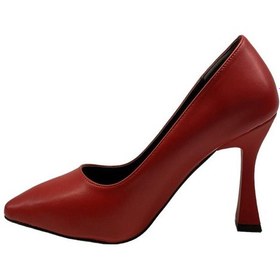 Resim Massima 9532 Kırmızı Stiletto Bayan Ayakkabı 