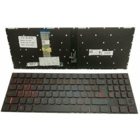 Resim Lenovo Uyumlu Legion 80YY003JTX Ledli Notebook Siyah Q Klavye Tuş takımı 