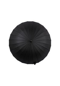 Resim Marlux Marluxmpr1031 Rüzgara Dayanıklı Fiber 24 Tel Premium Lux Erkek Şemsiye Siyah 