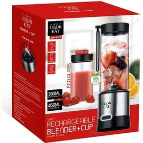 Resim Cook Eat GN-A02 Taşınabilir Şarjlı Metal Kişişel Blender 