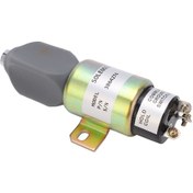 Resim Geeroyoo Cummins 1751-2467u1b1s5a İçin 12v Motor Durdurma Solenoid Valfi - 3864274 Alüminyum Alaşımlı Dayanıklı 