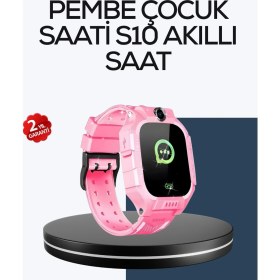 Resim S10 Akıllı Çocuk Saati Çift Yönlü Konuşma ve Sos Fonksiyonu - F704K356-U76704 